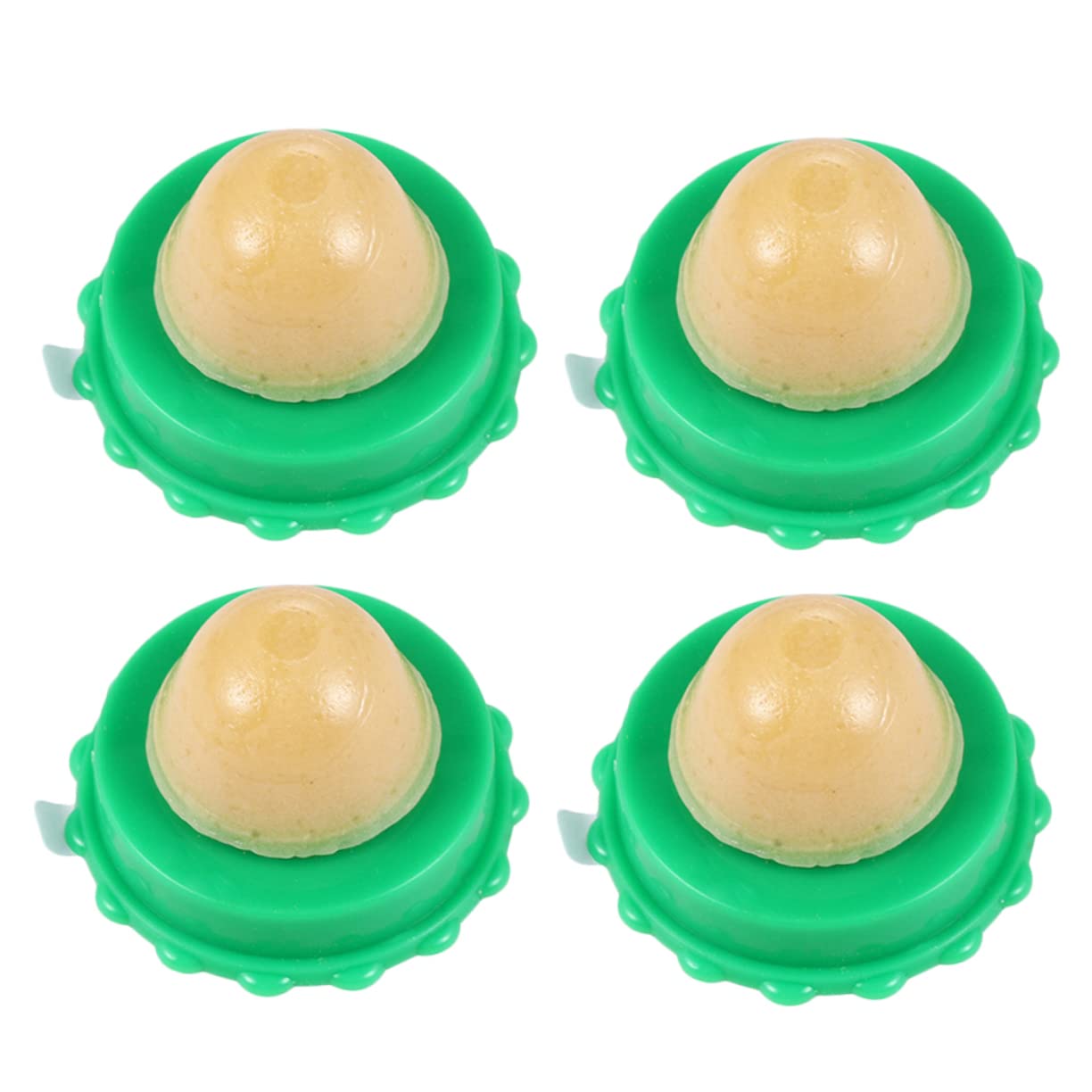 4pcs Chews Candy Socks Stocking Stuffer Cat Catnip Candy Kitten Treats Candy for Cat Hair Cream Bite The Ball Filler Cat Catnip Lollipop Pet Snack Pet Cat Green