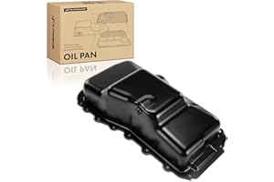 A-Premium Engine Oil Pan Sump with Drain Plug Compatible with Dodge Grand Caravan Caravan Dynasty Chrysler Town & Country New