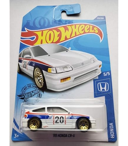 Amazon.com: Hot Wheels 2021 - 1985 Honda CR-X - Speed Graphics 3