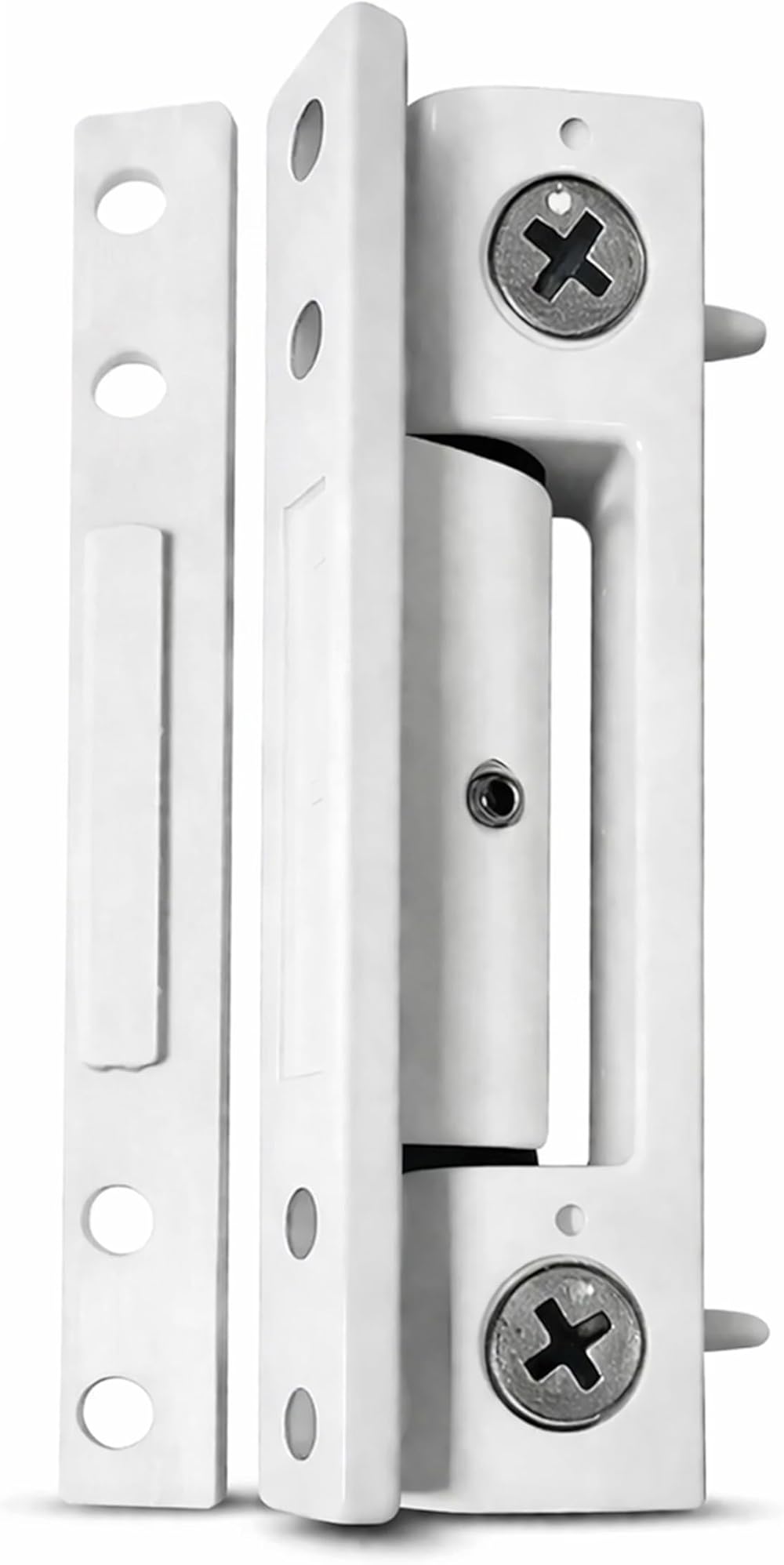Avocet White UPVC Door Butt Hinge 100mm Double Glazed Patio Door Adjustable