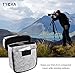 Tycka Field Filters Case for Round Filters Up to 86mm, Belt Style Design Filter Pouch, Removable Inner Lining and Water-resistant and Dustproof Design, Camouflage