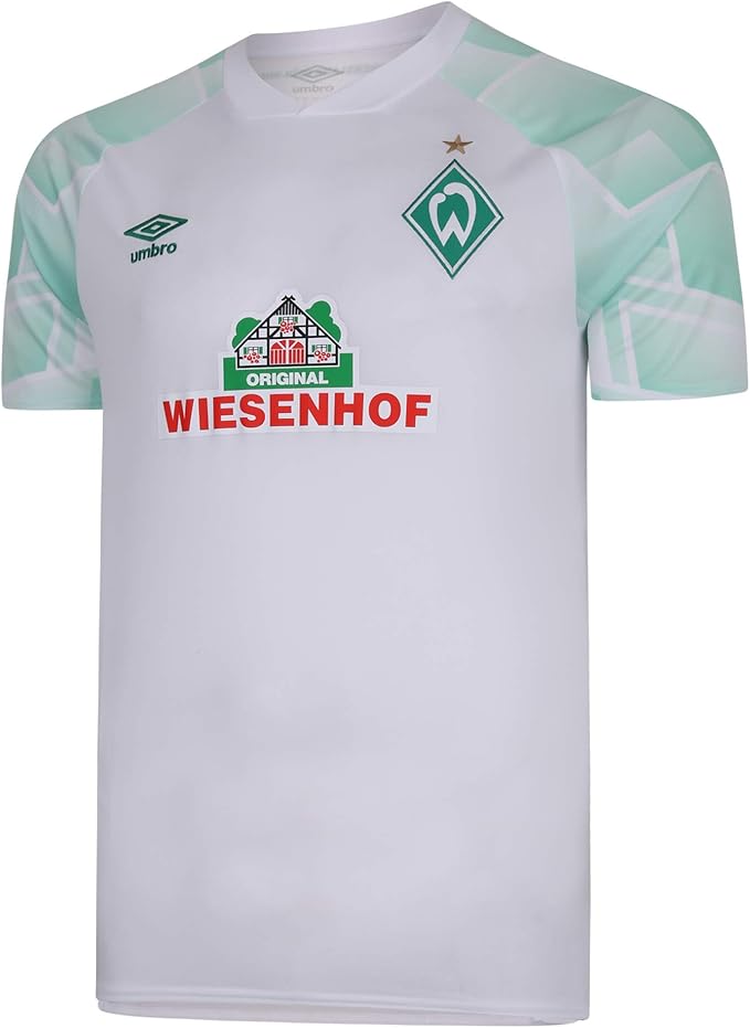 Umbro Werder Bremen Auswartstrikot 20 21 Weiss Amazon De Bekleidung