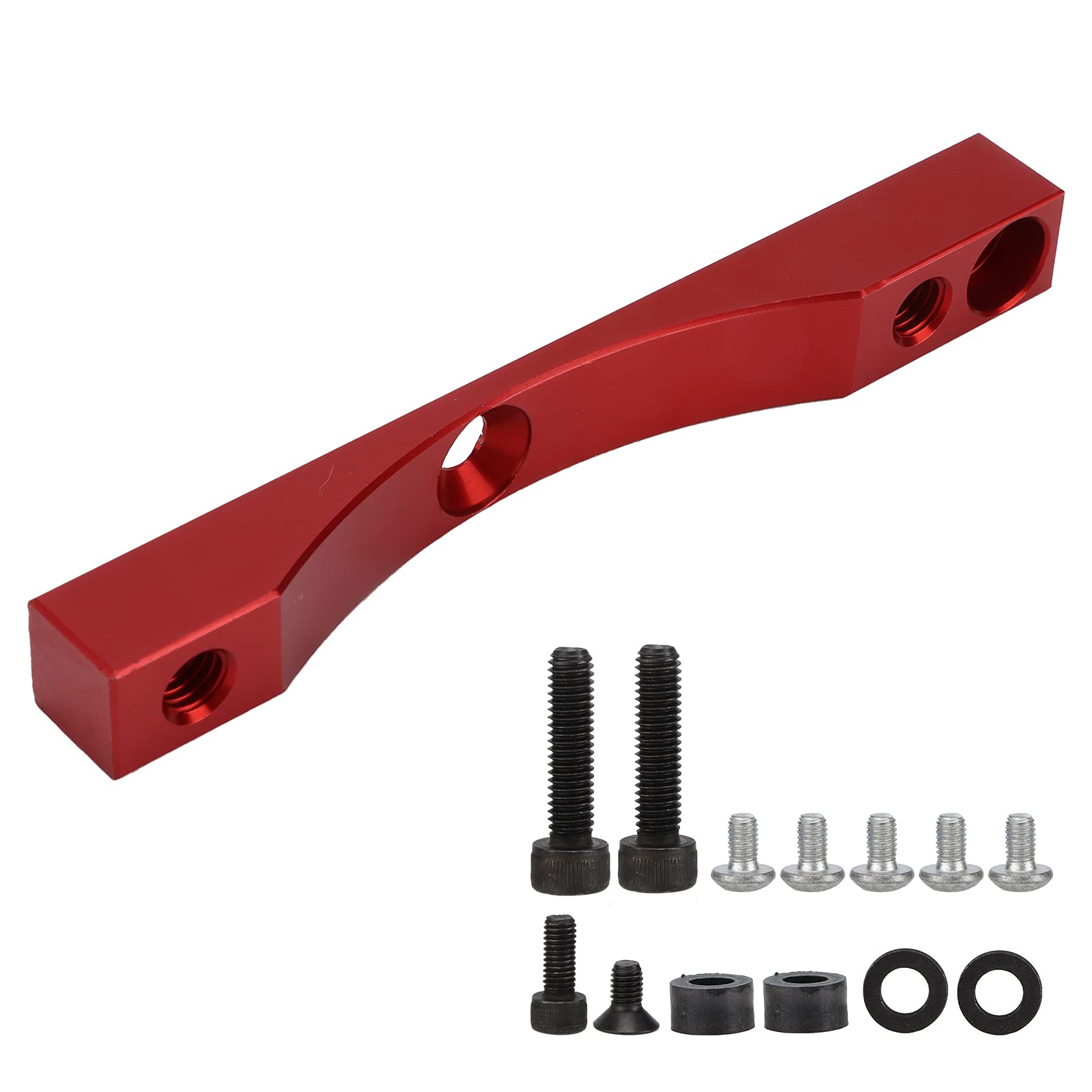 SPYMINNPOO Scooter Brake Mount Adapter Base,Oil Brake Adapter Base Disc Brake Caliper Mount Adapter Modified Accessories for M365/PRO/PRO2/1S/LITE 8.5/10 Inch Wheels Sportinggoods Electric Scooter