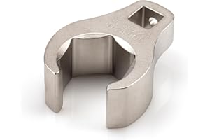 TEKTON 3/8 Inch Drive x 24 mm 6-Point Flare Nut Crowfoot Wrench | WCF16224 | Made in USA
