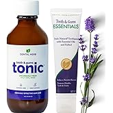 Healthy Gums Starter Kit – Tooth & Gums Tonic (18 oz) + Essentials Toothpaste | Fluoride-Free, Alcohol-Free, Vegan, Plant-Powered Oral Care by Dental Herb Company