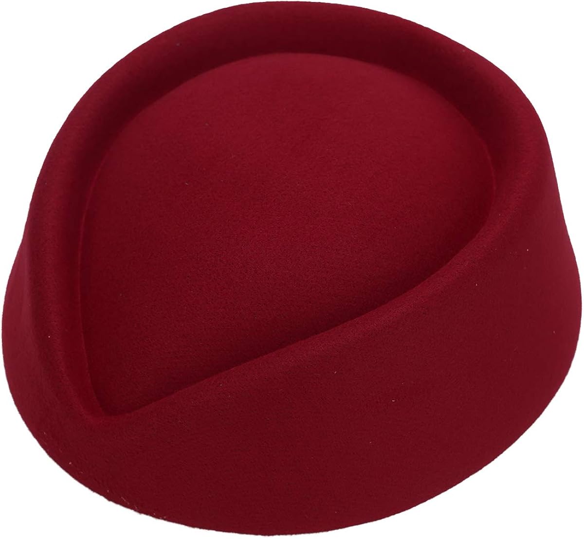 ABOOFAN Barett / Schirmmütze – Rot, Für Cosplay, Bühne & Partys – 28x14 Cm, Vintage Stil