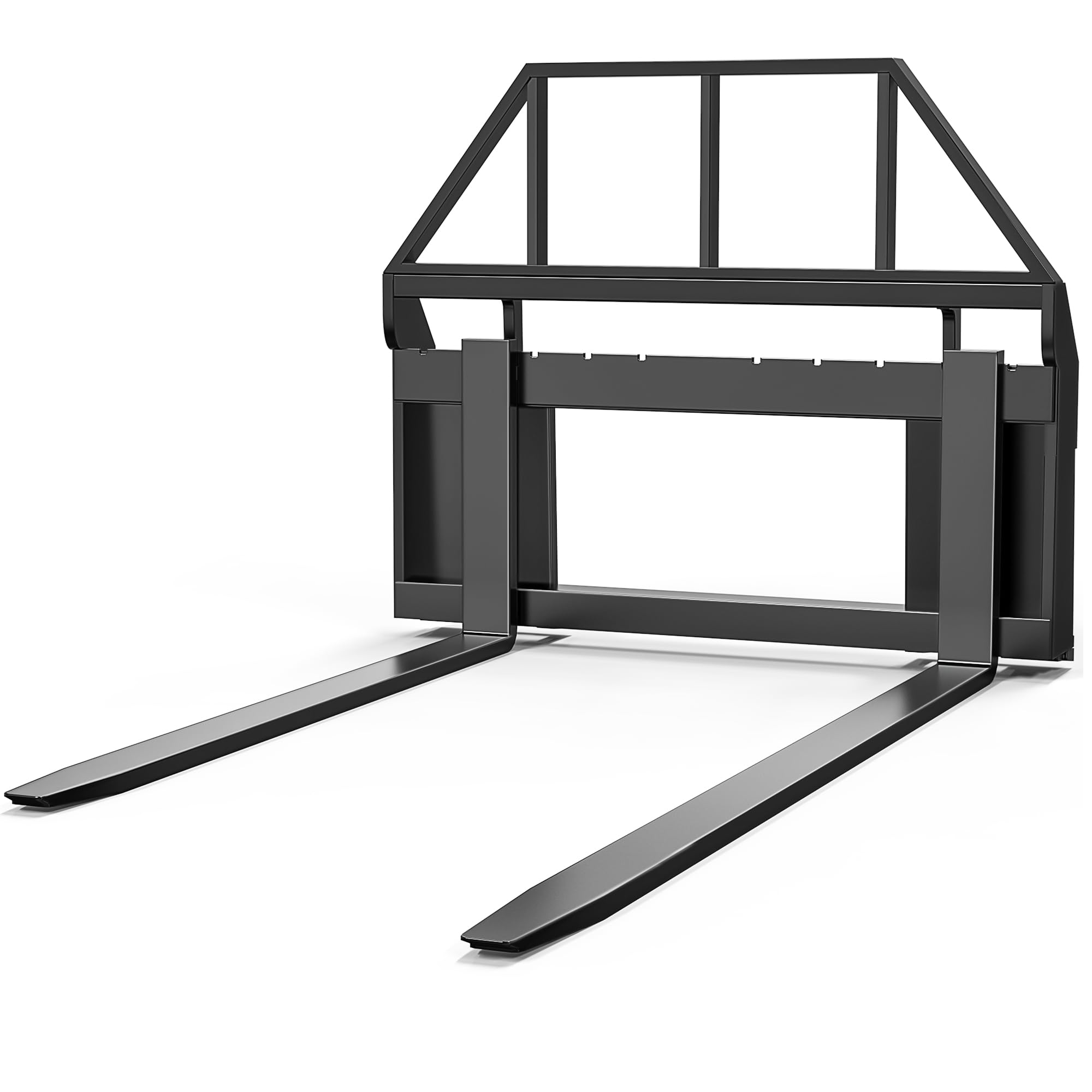 Photo 1 of ***HEAVY ITEM***YITAMOTOR 4000lbs Universal Skid Steer Pallet Fork Attachment, 45" Pallet Fork Frame with 48" Fork Blades, Quick Attach Pallet Fork for Tractors Loaders ONLY PLATE AND A 1 FORK