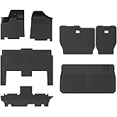 Cartist Floor Mats and Cargo Liner Fit for Dodge Grand Caravan 7 Seats 2011-2018 2019 2020 2021 All Weather Floor Mat Grand Caravan Accessories Heavy Duty Carpet Protection