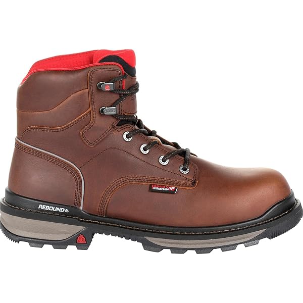 Rocky Rams Horn Waterproof Insulated Work Boots Brown Leather Size 10 M RKK0284 Rocky Rams Horn Composite Toe Waterproof 800G Insulated Work  main image 4