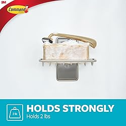 Command Soap Dish for Shower, Damage Free Hanging