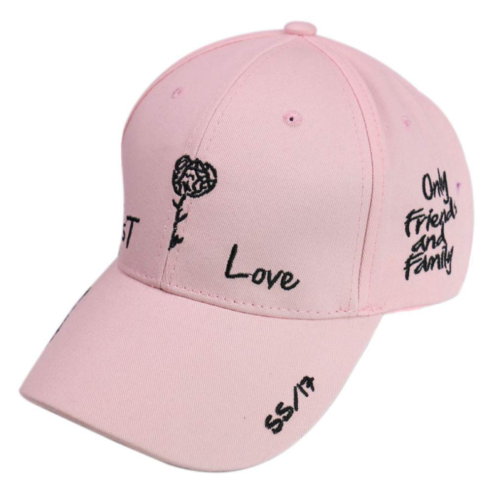 zhuzhuwen Carta Gorra de béisbol Hembra Linda Rosa Flor Pareja ...
