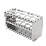 Fockety Tube Rack, 0.75in 12 Holes 3 Tiers