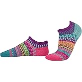 Solmate Socks Mismatched No Show Liner Socks for Women/Men, USA Made with Recycled Yarns