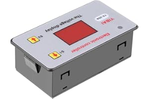 lyrlody 12V Battery Undervoltage Protection Controller, Low Voltage Cut Off Switch with Adjustable Voltage LED Indicator for 