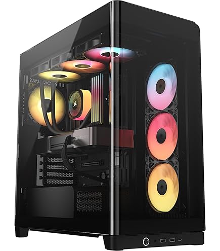 Amazon.com: Corsair iCUE 4000X RGB Mid-Tower ATX PC Case - White