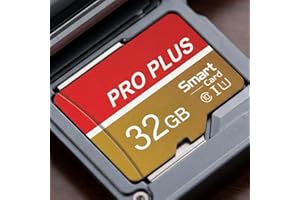 32GB MicroSD Card with Adapter, A1, C10, U1, 150MB/s Read for Smartphone, Tablet, Gaming, Full HD Video, Gold