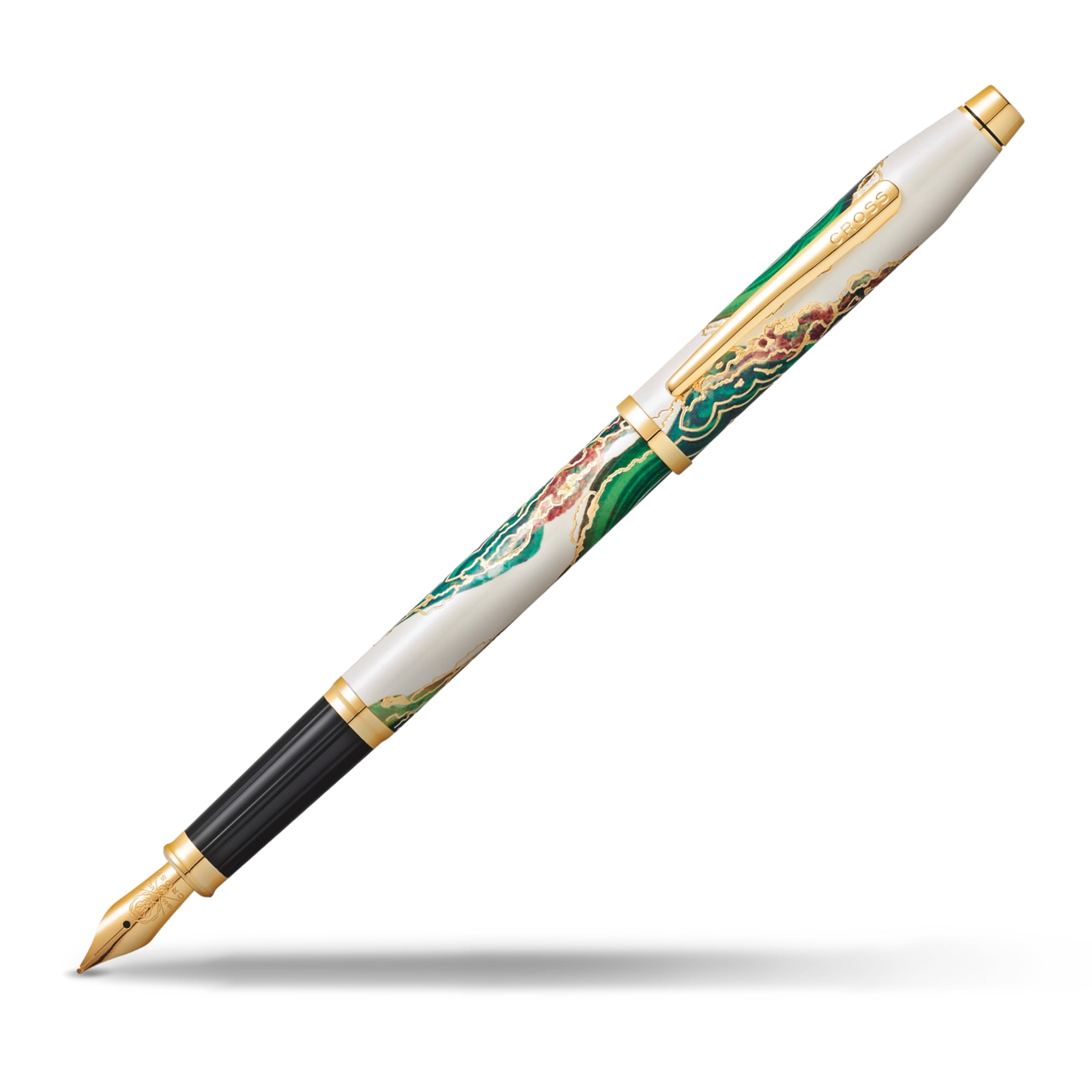 CROSS Wanderlust Borneo - Fountain Pen with Fine Nib incl. Premium Gift Box - Refillable Cartridge Pen