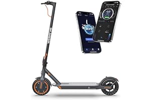 WERHY Electric Scooter, 350W/500W Motor, Top Speed 16/19/22 mph, Max 12/21/23Miles Ranges, Foldable E Scooter for Adults
