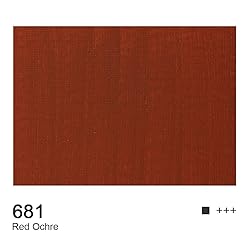 AUREUO Red Ochre Acrylic Paint, 4 Fl Oz / 120ml