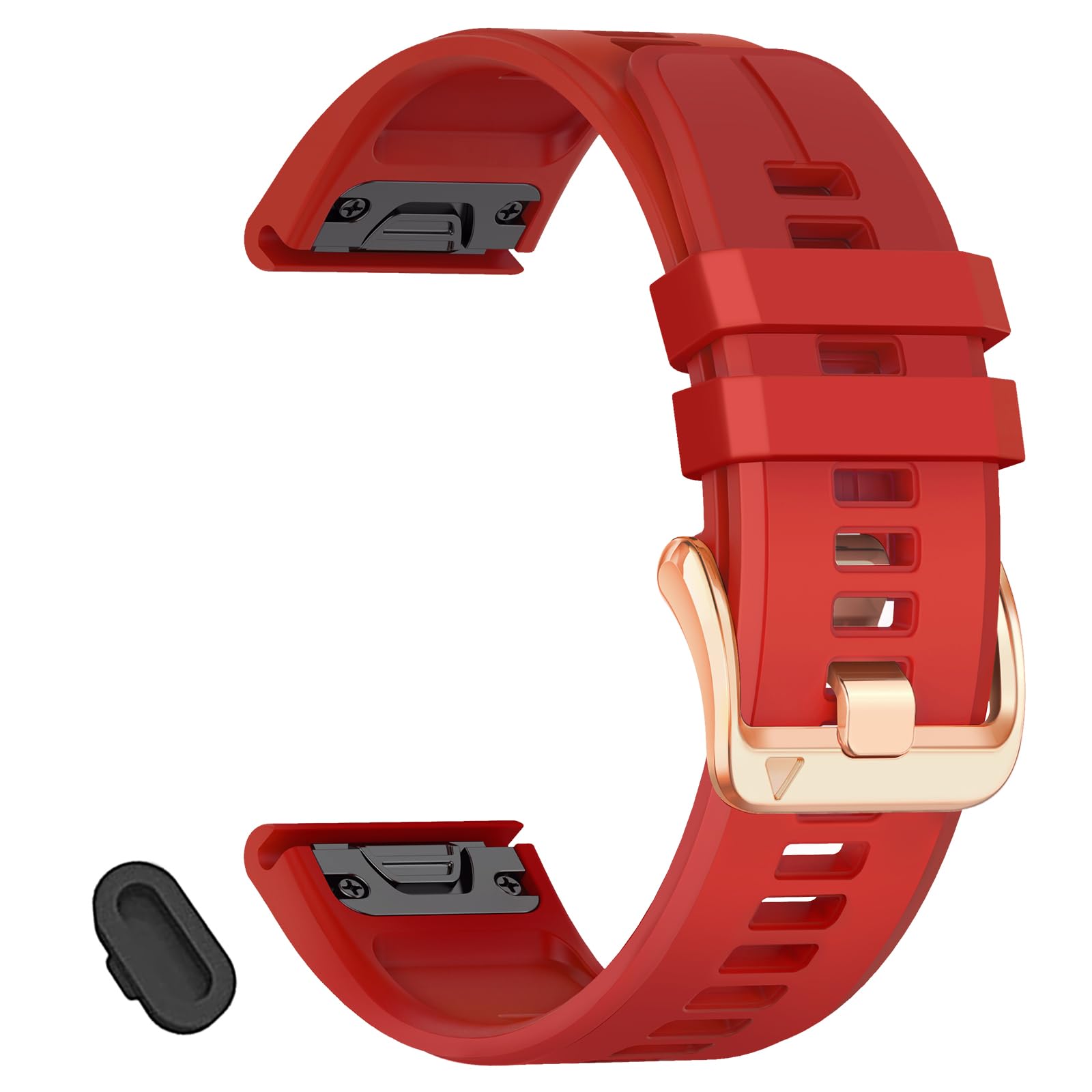 Photo 1 of 20mm Soft Silicone Watch Band Compatible With Garmin Fenix 8 AMOLED 43mm/Fenix 7S pro sapphire solar/Fenix 6S Pro/Fenix 5S Plus,Women Quickfit Bands for Descent Mk3i 43mm/Mk2s/Approach S70 42mm