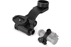 Gexmil PVS 14 Mount Night Vision Goggles NVG Mount PVS 14 J Arm Dovetail Mount Compatible All Models of PVS 14