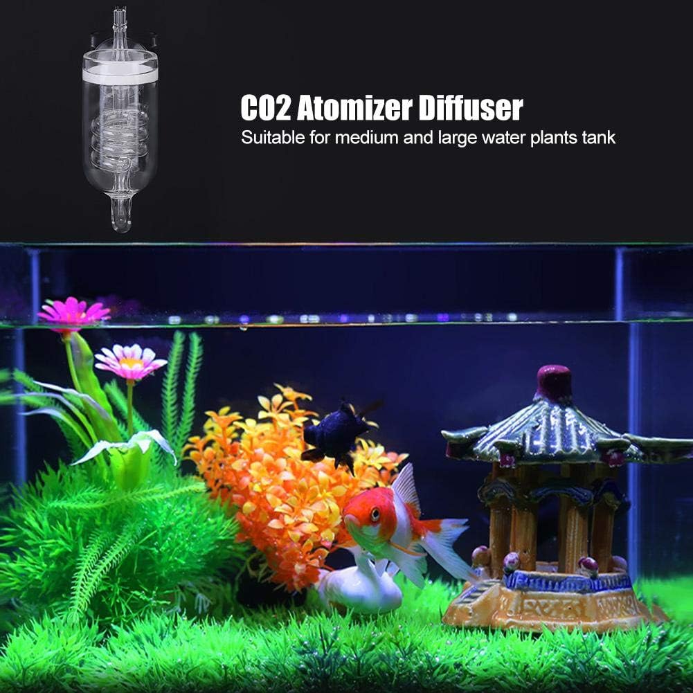 Carbon dioxide glass refiner High Transparent Glass Fish tank Bubble recorder Aquarium Water Plants CO2 Atomizer Small large straight pipe/three turns/funnel - Image 4