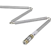 Eastman 42 Inch Flexible Magnesium Anode Rod, 3/4 x 3 in NPT Stainless Steel Nipple, Water Heater Accessory with Chrome Finish, 60286