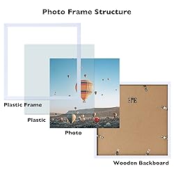 JCJMY 10x10 Picture Frame White for Wall