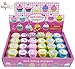 Tiny Mills 24 Pcs Cupcakes Stampers for Kids Party Favor Bag Stuffers Baking Party Cupcake Party Pinata Fillers Classroom Rewards