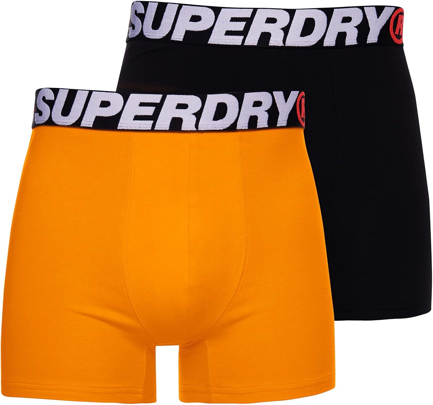 Superdry Boxer 2 Pack Man Underwear Orange Multipack Amazon.co.uk