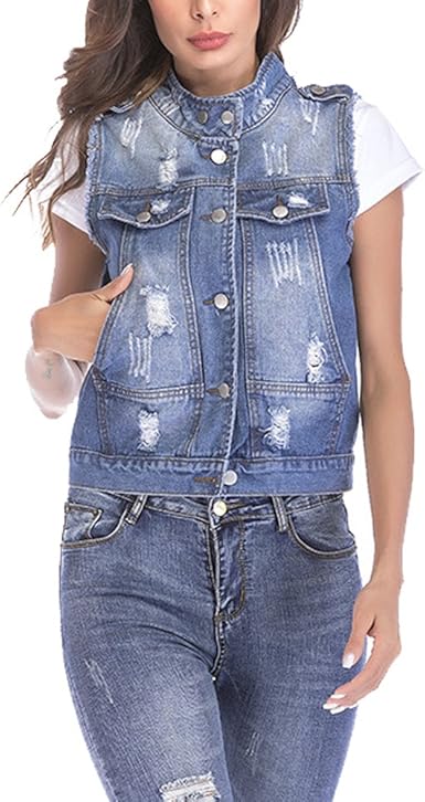 short waist denim jacket