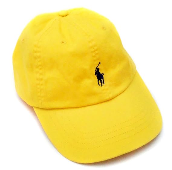 polo hat yellow