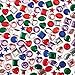 Tytroy 500PC Multi Color Self Adhesive Craft Jewels Flat Back Rhinestone Stickers Crystal Gems (500 pcs)