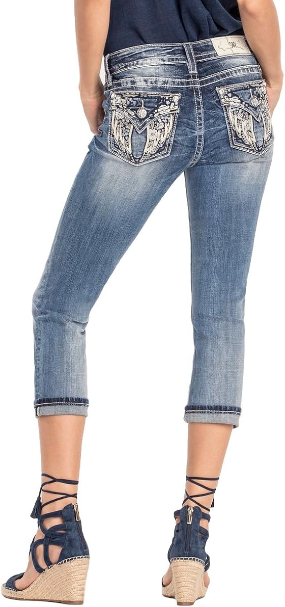 angel capri jeans