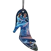 Disney - Cinderella - Glass Slipper Shaped Hanging Acrylic Print Accessory – for Gifting and Collecting ACPSHOE187