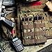 OneTigris Tactical MOLLE Double Open-Top Mag Pouch for AR M4 M16 HK416 magazines (Multicam - 500D Cordura Nylon)