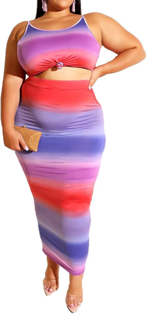 ruffle top and skirt