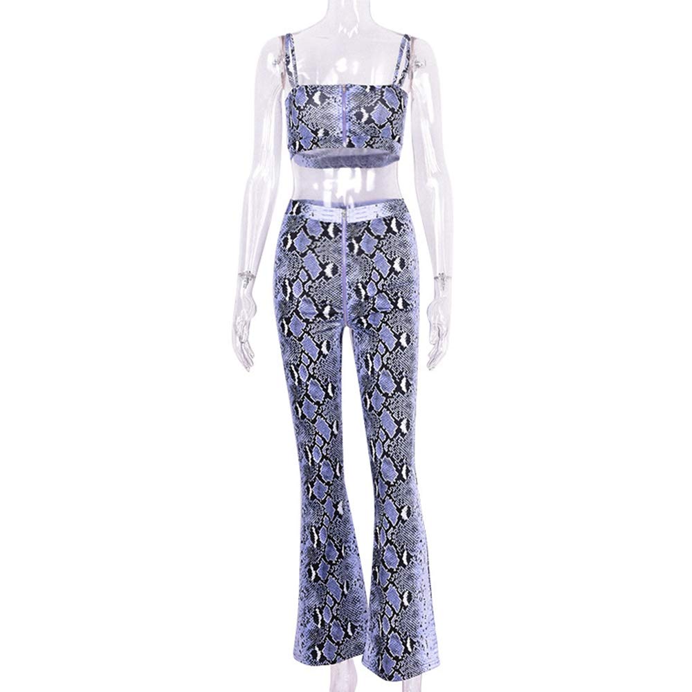 flared trousers and top set