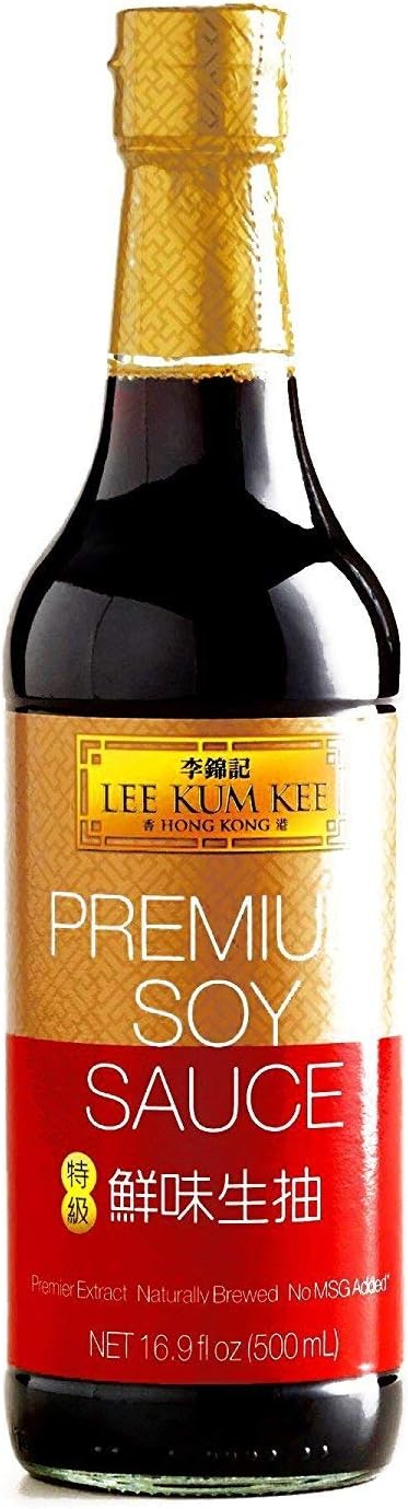 Lee Kum Kee Premium Soy Sauce 16.9 oz each (1 Item Per Order) - PACK OF 2