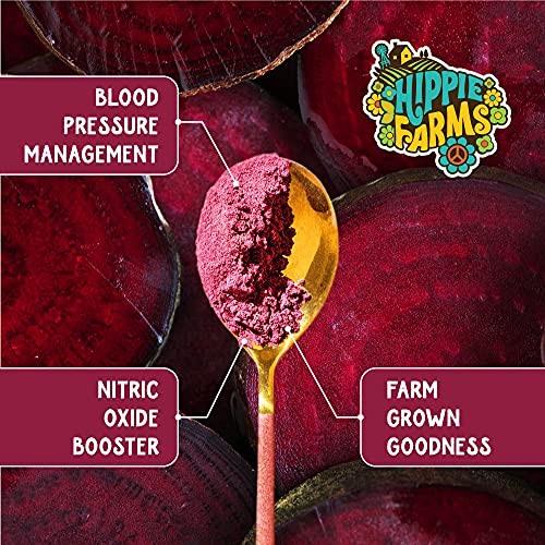 USA Grown Beet Root Powder Capsules Super Friends Happy Heart Blend Includes Grape Seed