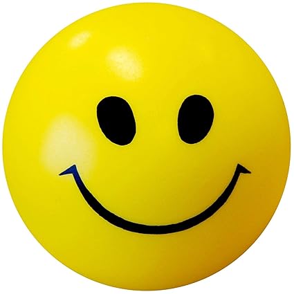soft smiley ball