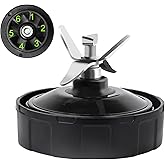 for Ninja Blender Blade Replacement Parts, 6 Fins Extractor Blade Compatible with Nutri Ninja Auto iQ Pro Personal Blender BL