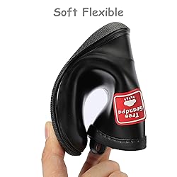 Tree Grandpa Toddler Rain Boots Baby Kids Easy-on