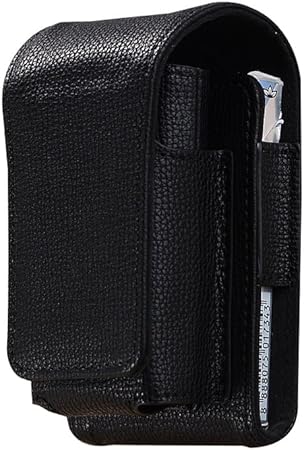 Amazon Co Jp グロー Glo ケース Puレザーケース 便利なカラビナ付 セパレート かわいい スマート グローケース グローカバー メンズ レディース ベルトポーチ 電子タバコ ブラック ドラッグストア