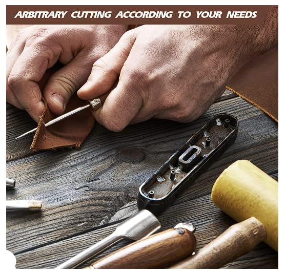 A+ Vegetable-Tanned Whole Grain INDIAN BOVINE | Thickness 0.8-1.0MM Thin Firm Temper Soft Leather |Size 8