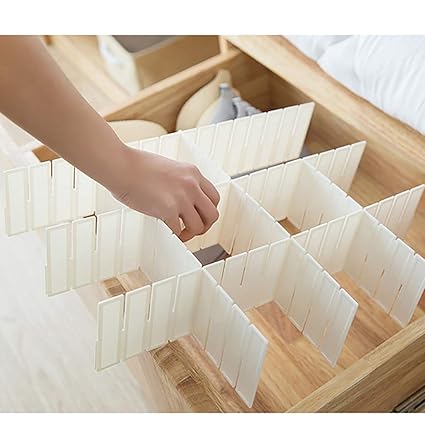 Adjustable Drawer Organizer Multi Slot Drawer Dividers Drawer