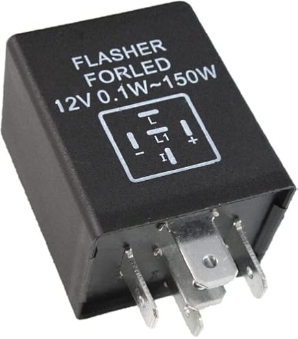 Relais Clignotant Automobile 8 Broches 12V | Références 81980-46010 Et 066500-5531 - 9