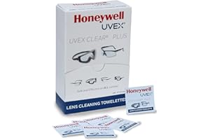 UVEX Clear Plus Lens Cleaning TOWELETTES