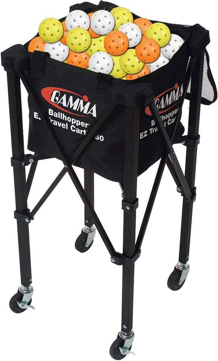 Gamma BALLHOPPER EZ Travel Tennis Ball CART : Sports & Outdoors