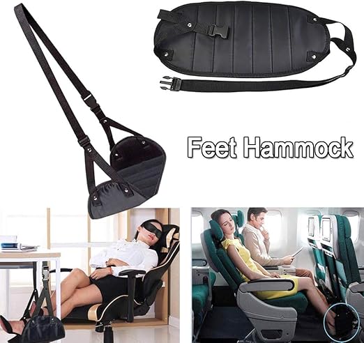 Oreillers De Voyage Bagages Mzy11 Travel Foot Rest Hamac De Voyage Pour Avion Mini Repose Pieds Reglable Repose Pieds Davion De Voyage Portable Hamac Confortable Pour Avion
